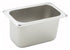 Winco Serving & Display Each Winco SPN4 Straight-sided Steam Pan 1/9 Size 4 Inch Deep 25 Gauge Stainless Steel | Denson CFE