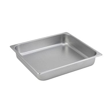 Winco Serving & Display Each Winco SPTT2 Straight-sided Steam Table Pan 2/3 Size 2.5 Inches Deep 25 Gauge Stainless Steel | Denson CFE