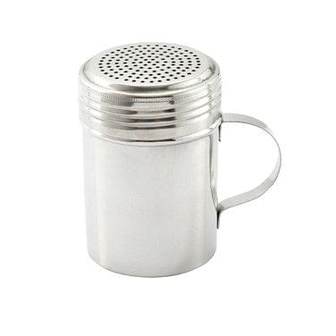 Winco Shakers & Dredgers Each Winco DRG-10 Stainless Steel Dredge with Handle 10 Ounce | Denson CFE
