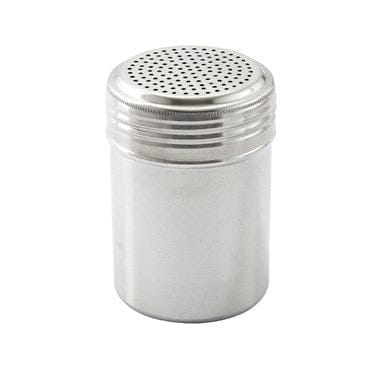 Winco Shakers & Dredgers Each Winco DRG-10H Stainless Steel 10 Ounce Dredge without Handle 2.75 by 4 Inches | Denson CFE