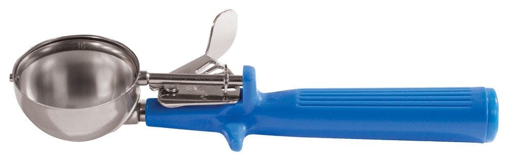 Winco Smallwares Each / 16 / 2 oz Winco ICOP Deluxe One Piece Ice Cream Disher with Spring Release Mechanism | Denson CFE