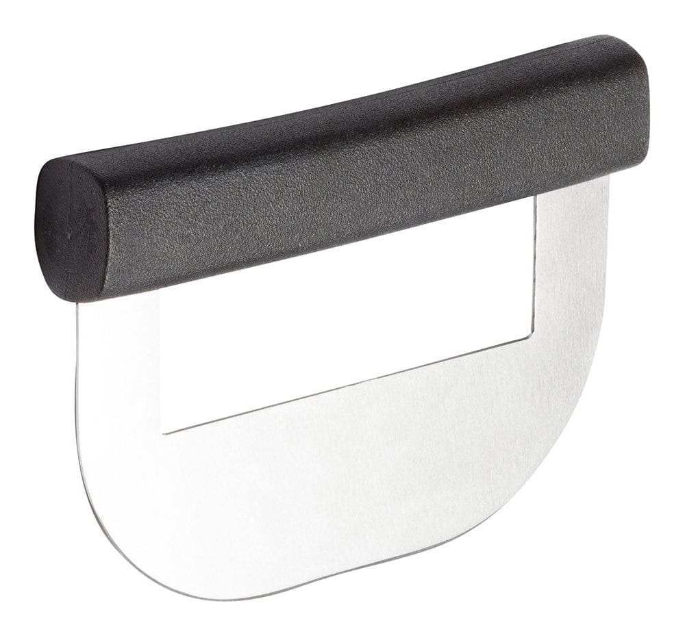 Winco Smallwares Each / Black Winco KCC-1 Chopping Knife Single Blade Black Polypropylene Handle 6.9 x 4.6 x 1 Inch | Denson CFE