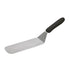 Winco Smallwares Each / Black Winco TKP-90 Flexible Turner with Offset Black Polypropylene Handle 8-1/4 Inches x 2-7/8 Inches Blade | Denson CFE