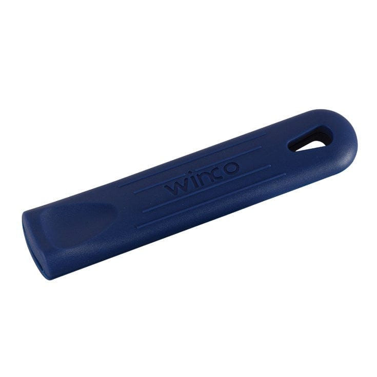 Winco Smallwares Each / Blue Winco AFP-3HX Blue Removable Silicone Sleeve for 14 Inch Fry and Sauce Pans | Denson CFE