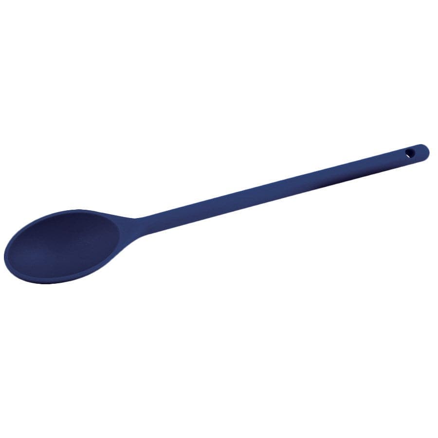 Winco Smallwares Each / Blue Winco NS-15B Nylon Cooking Spoon 15 Inch Blue Heat Resistant Stain Resistant BPA Free | Denson CFE