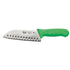 Winco Smallwares Each / Green Winco KWP-70G Stal 7 Inch Santoku Knife with Green Polypropylene Handle | Denson CFE