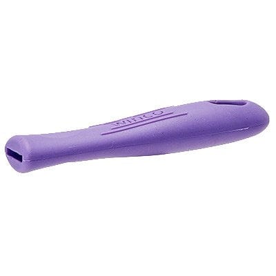Winco Smallwares Each / Purple Winco AFP-10HP Purple Allergen-Free Silicone Handle Sleeve for 10 Inch Fry Pans | Denson CFE