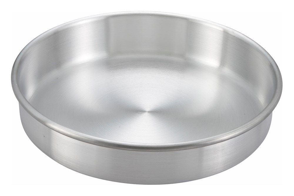 Winco Smallwares Each Winco ACP-093 9 Inch by 3 Inch Round Aluminum Cake Pan for Perfect Layer Cakes | Denson CFE