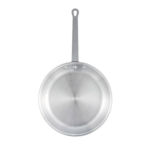 Winco Smallwares Each Winco AFP-7S Majestic 7 Inch Aluminum Fry Pan Natural Finish | Denson CFE