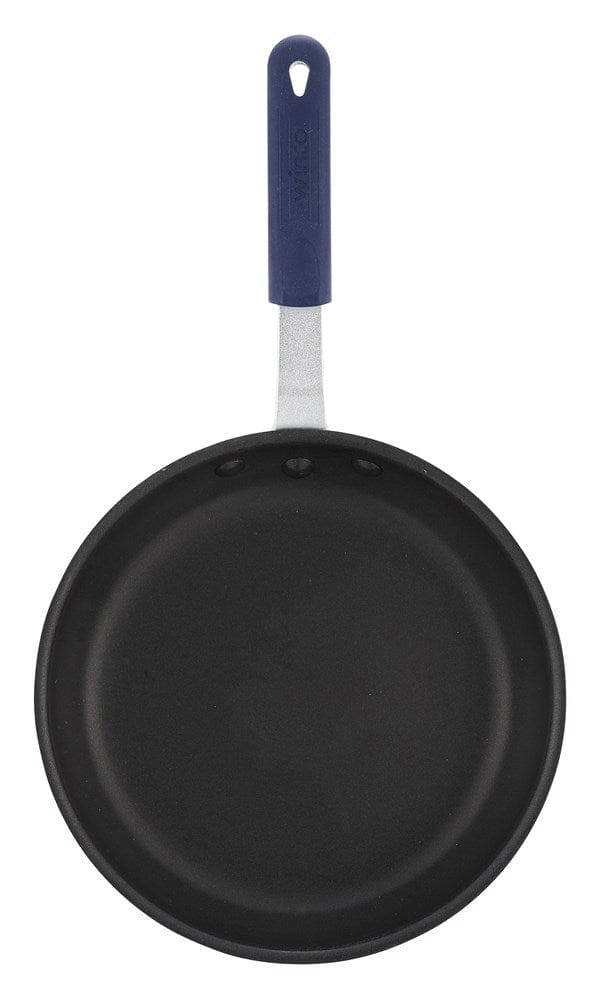 Winco Smallwares Each Winco AFP-7XC-H Gladiator 7 Inch Non Stick Aluminum Fry Pan with Sleeve Excalibur Finish | Denson CFE