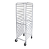 Winco Smallwares Each Winco ALRK-20-HC Heavy Duty Sheet Pan Rack Cover 23Wx28Dx62H Translucent White | Denson CFE