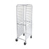 Winco Smallwares Each Winco ALRK-20BK 20 Pan Unassembled End Load Full Height Bun/Sheet Pan Rack with Brake | Denson CFE