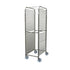 Winco Smallwares Each Winco ALRK-30BK 30 Tier Unassembled Full Height Bun and Sheet Pan Rack with Brakes | Denson CFE