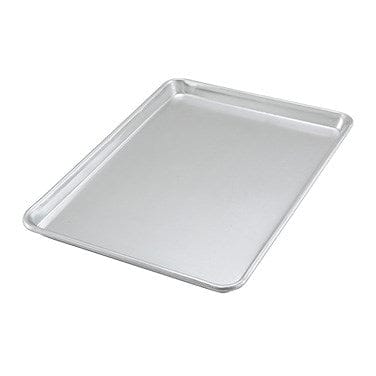 Winco Smallwares Each Winco ALXP-1318 Half Size Aluminum Baking Sheet Pan 13x18 Gauge 20 | Denson CFE