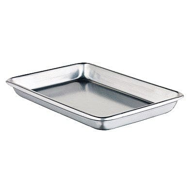 Winco Smallwares Each Winco ALXP0609 Heavy Duty Open Bead Aluminum Sheet Pan 1/8 Size | Denson CFE