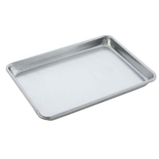 Winco Smallwares Each Winco ALXP1013 Quarter Size Sheet Pan 13 Inch x 9.5 Inch 20 Gauge Aluminum | Denson CFE