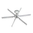 Winco Smallwares Each Winco APM-06 6 Cut 10 Inch Pie Marker and Cutter | Denson CFE