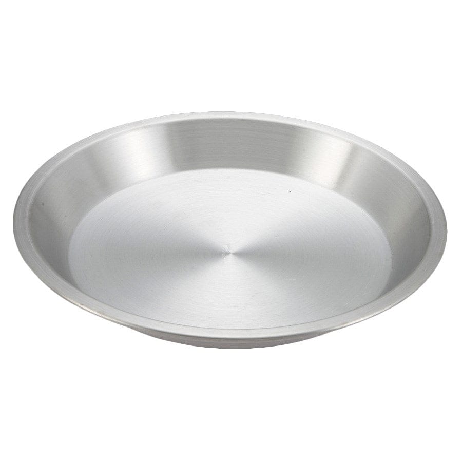 Winco Smallwares Each Winco APPL-8 Aluminum 8 Inch Pie Plate for Perfectly Baked Pies | Denson CFE