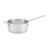 Winco Smallwares Each Winco ASP-7 7 Quart Aluminium Sauce Pan with Helper Handle and Flared Sides | Denson CFE