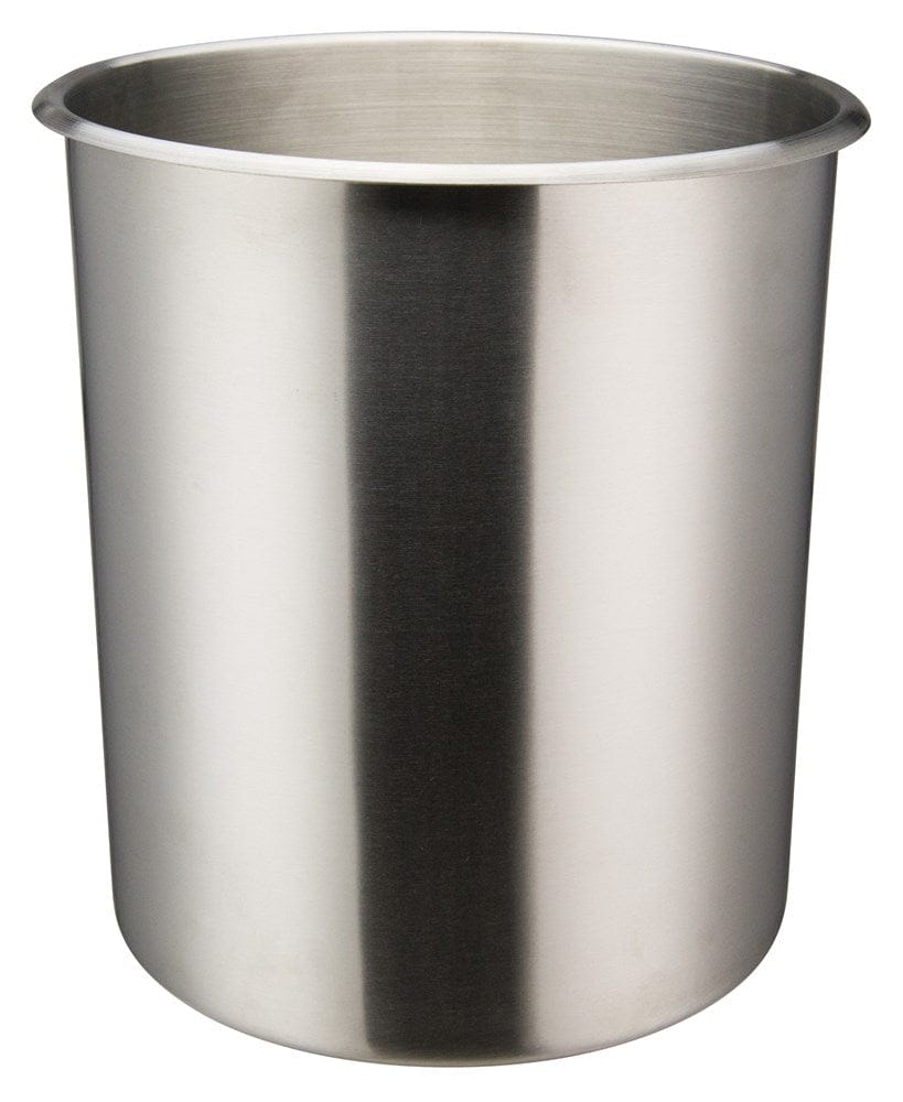 Winco Smallwares Each Winco BAM12 12 Quart Mirror Finish Stainless Steel Bain Marie Pot | Denson CFE