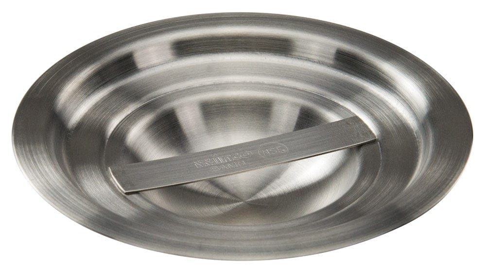 Winco Smallwares Each Winco BAMC-1.25 Bain Marie Cover for 1-1/4 Quart Round Stainless Steel | Denson CFE