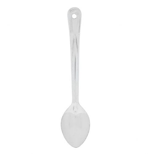 Winco Smallwares Each Winco BSOT-13 13 Inch Standard Duty Solid Stainless Steel Basting Spoon | Denson CFE
