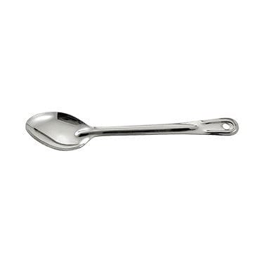 Winco Smallwares Each Winco BSOT-13H Solid Basting Spoon 13 Inch Stainless Steel Heavy Duty | Denson CFE