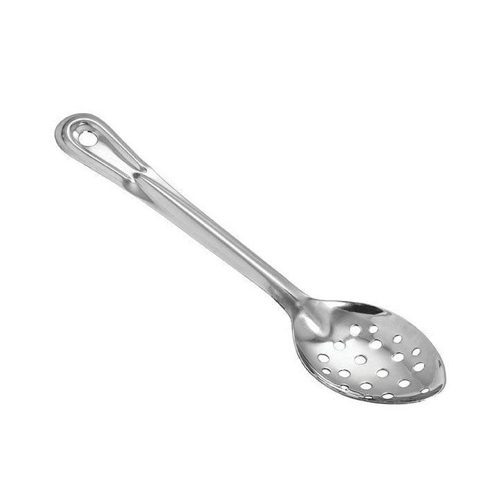 Winco Smallwares Each Winco BSPT-11 Perforated Basting Spoon 11 Inch Stainless Steel | Denson CFE