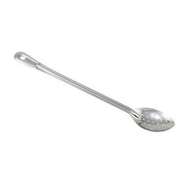 Winco Smallwares Each Winco BSPT-18 18 Inch Perforated Heavy Duty Basting Spoon for Efficient Serving | Denson CFE