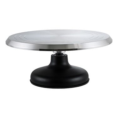 Winco Smallwares Each Winco CKSR-12 Decorating Cake Stand Revolving 12 Inch Turntable with Cast Iron Base | Denson CFE