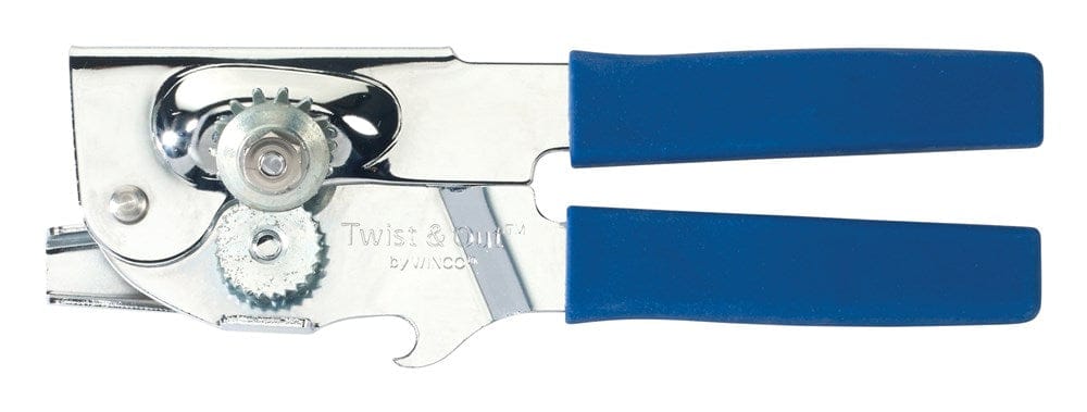 Winco Smallwares Each Winco CO-901 Chrome Plated Portable Can Opener 7 Inch with Easy Turn Handle | Denson CFE