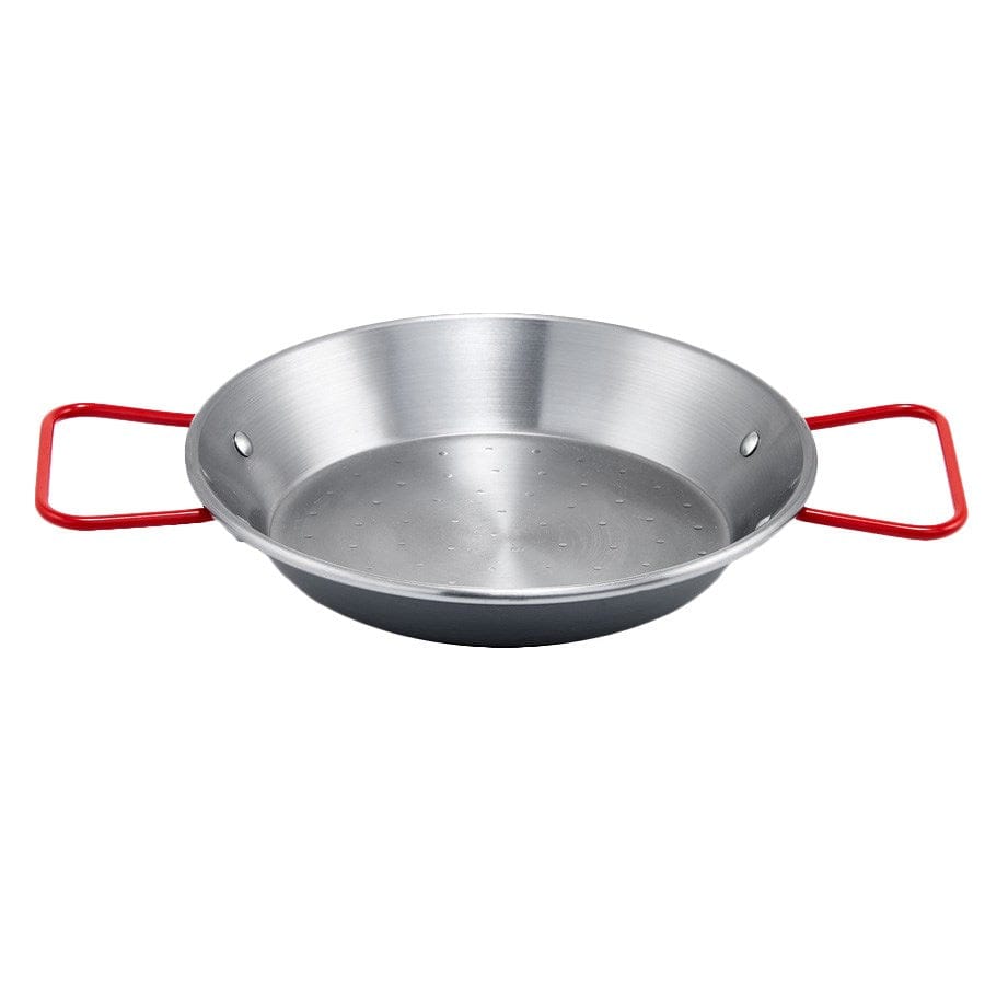 Winco Smallwares Each Winco CSPP-11 11 Inch Polished Carbon Steel Paella Pan Made in Spain | Denson CFE