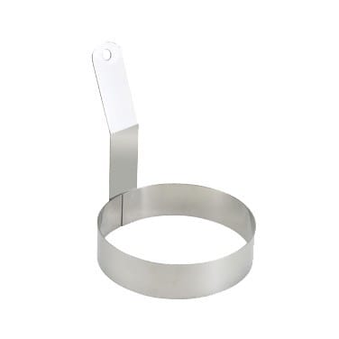Winco Smallwares Each Winco EGR-4 Four Inch Stainless Steel Round Egg Ring | Denson CFE