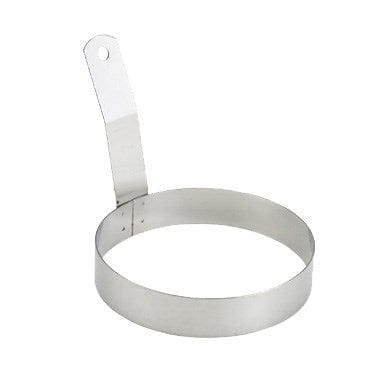 Winco Smallwares Each Winco EGR5 Stainless Steel Five Inch Egg Ring with Handle | Denson CFE