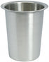 Winco Smallwares Each Winco FC-SL Silver Stainless Steel Flatware Cylinder for Elegant Organization | Denson CFE
