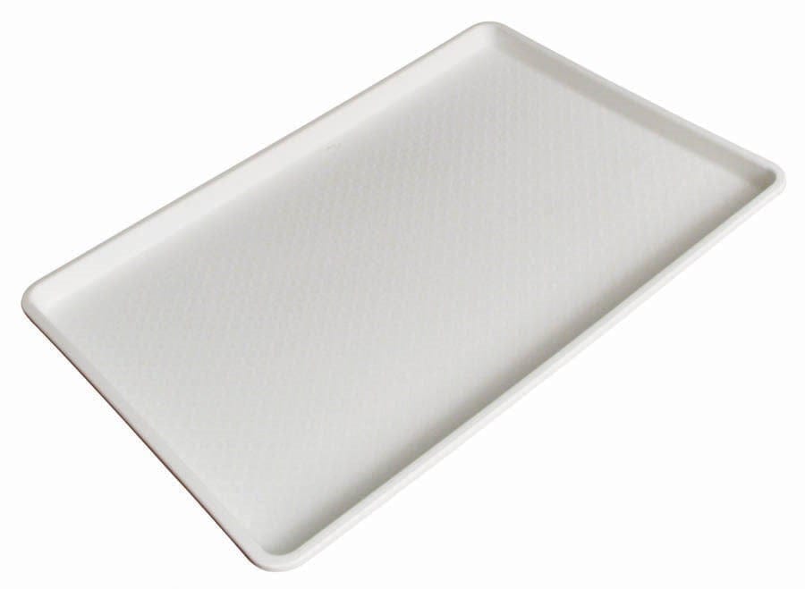 Winco Smallwares Each Winco FFT-1826 Fast Food Tray 18 x 26 White Polypropylene | Denson CFE
