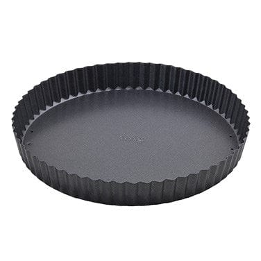 Winco Smallwares Each Winco FQP-10 10 Inch Non Stick Quiche Pan with Removable Bottom | Denson CFE