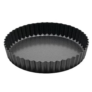Winco Smallwares Each Winco FQP-8 Non-stick 8 Inch Quiche Pan with Removable Bottom | Denson CFE