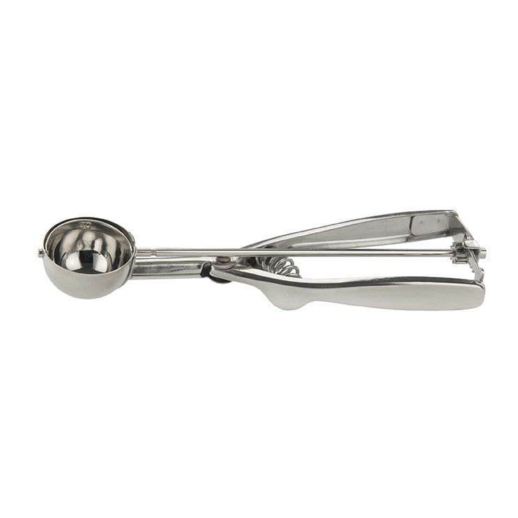 Winco Smallwares Each Winco ISS 50 Round Squeeze Handle Disher Portion Scoop 0.625 Ounce | Denson CFE