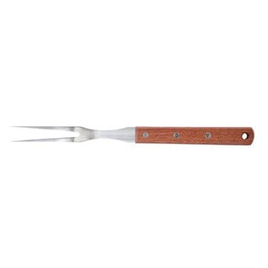 Winco Smallwares Each Winco KFP-62 Stainless Steel Curved Carving Fork 12-5/8 Inch Overall Length | Denson CFE