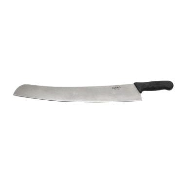 Winco Smallwares Each Winco KPP-18 18 Inch Stainless Steel Pizza Knife with Polypropylene Handle | Denson CFE
