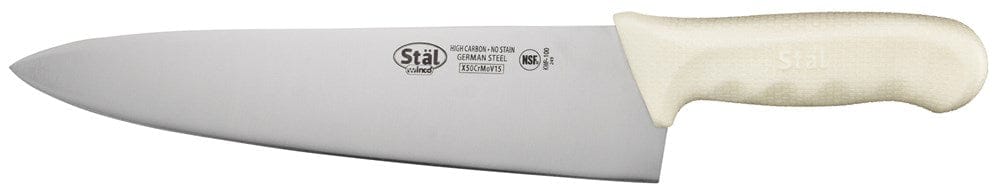Winco Smallwares Each Winco KWP-100 Stal 10 Inch Stain-Free Chef's Knife with Polypropylene Handle | Denson CFE