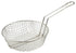 Winco Smallwares Each Winco MSB-12 Culinary Basket 12 Inch Coarse Mesh Nickel Plated Steel | Denson CFE