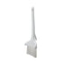 Winco Smallwares Each Winco NB-30HK 3" Concave Pastry Brush w/ Nylon Bristles & White Plastic Handle | Denson CFE