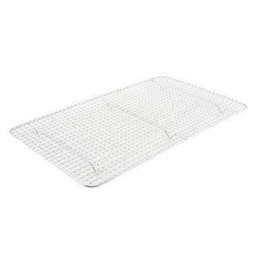Winco Smallwares Each Winco PGW-1018 10" x 18" Wire Pan Grate, Full Size Chrome-Plated | Denson CFE
