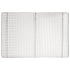 Winco Smallwares Each Winco PGWS2416 Full Size Footed Stainless Steel Wire Cooling Rack 16 x 24 | Denson CFE