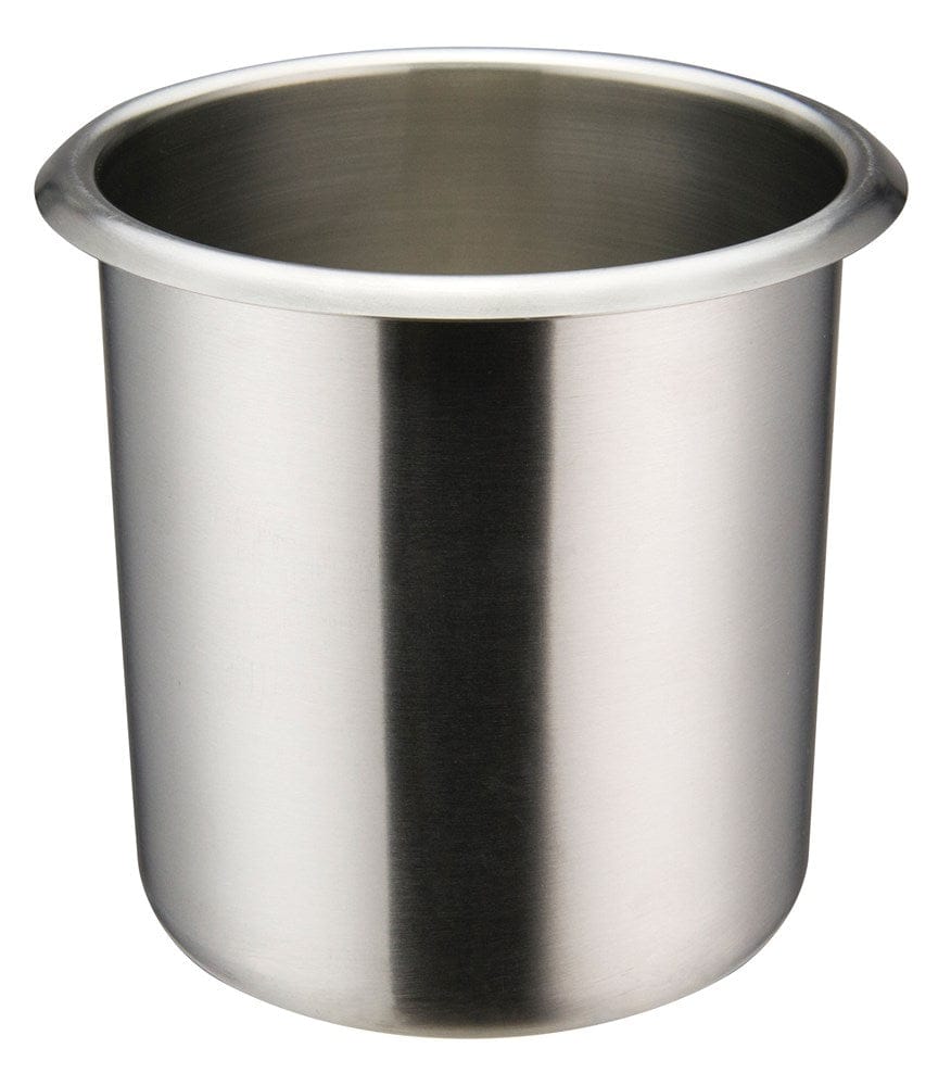 Winco Smallwares Each Winco Prime 1-1/2 Quart Stainless Steel Bain Marie 48 Ounce Round Satin Finish | Denson CFE