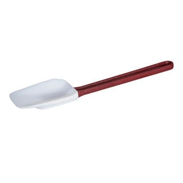 Winco Smallwares Each Winco PSG10 10 Inch Heat Resistant Silicone Bowl Shaped Scraper | Denson CFE