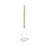 Winco Smallwares Each Winco PTMP-24S Chrome Plated 24 Inch Square Faced Potato Masher with Soft Grip Handle | Denson CFE