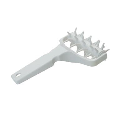 Winco Smallwares Each Winco RD-5P Dough Docker – White Plastic Dough Perforator | Denson CFE